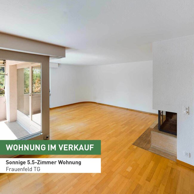 Neu im Verkauf: Sonnige 5.5-Zimmer Wohnung in Frauenfeld