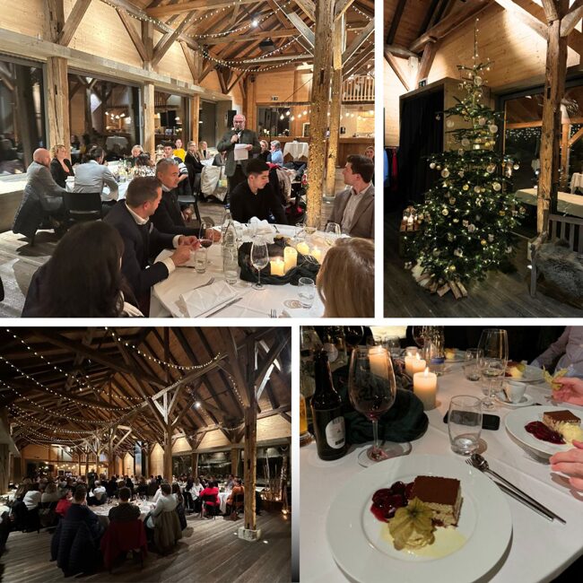 Unser Weihnachtsessen im Gasthaus Schupfen