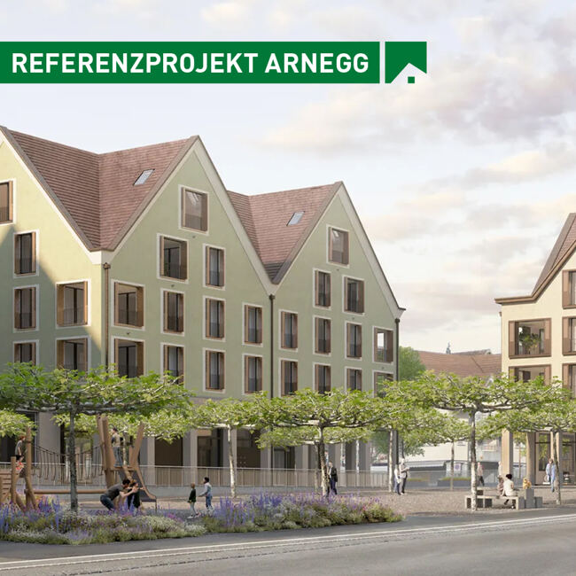 Wohnen und Arbeiten im Zentrum von Arnegg – Bereits 75% der Wohnungen sind vermietet