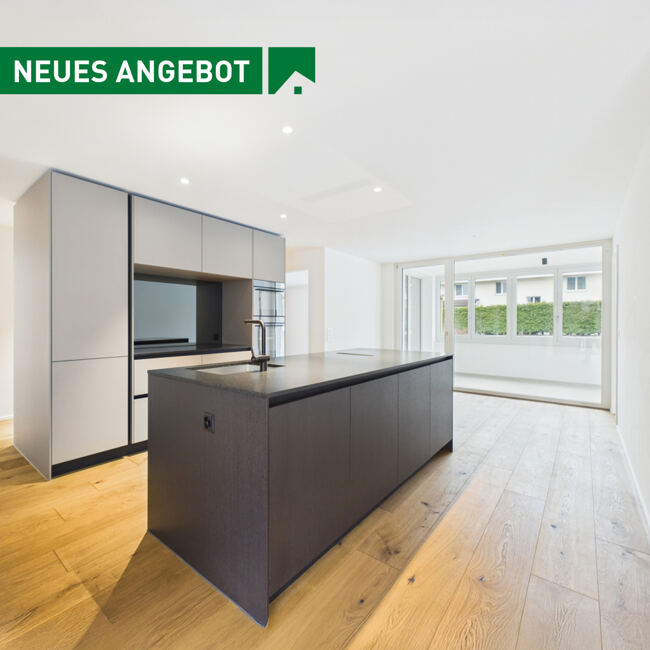 Stilvolle Neubauwohnung mit privater Gartenoase in Seuzach (ZH) 