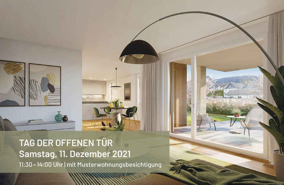 Noch vor dem «Tag der offenen Tür» in 3D durch die Musterwohnung